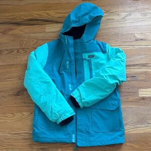 Lands' End Kids Teal and Aqua Squall coat